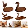 Key Holder for Entryway Table Jewelry Storage Organizer Desktop Multifunctional Wooden Rack