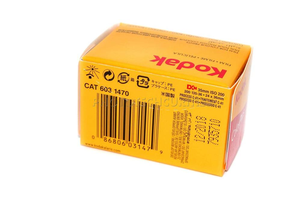 Kodak Colorplus 200asa 36exp Film 5 Pack