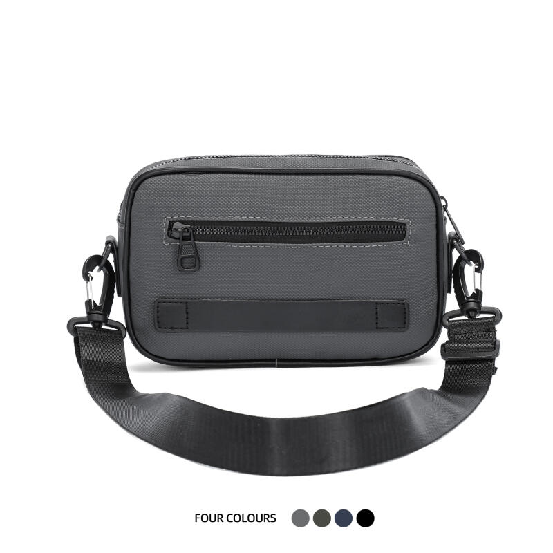 Herren Schultertasche Große Kapazität Multifunktional Einfarbig Crossbody Tasche