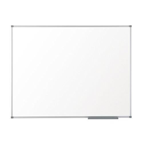 Nobo 1905234 Prestige Eco Tableau Blanc Magnétique Emaillé-Effaçable à Sec 600 x 450 mm Cadre en Aluminium Marqueur Ai 190523