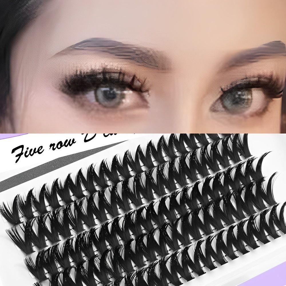 

DIY Eyelash Extension Individual Eyelashes C/D Curl False Eyelashes Lash Clusters Women