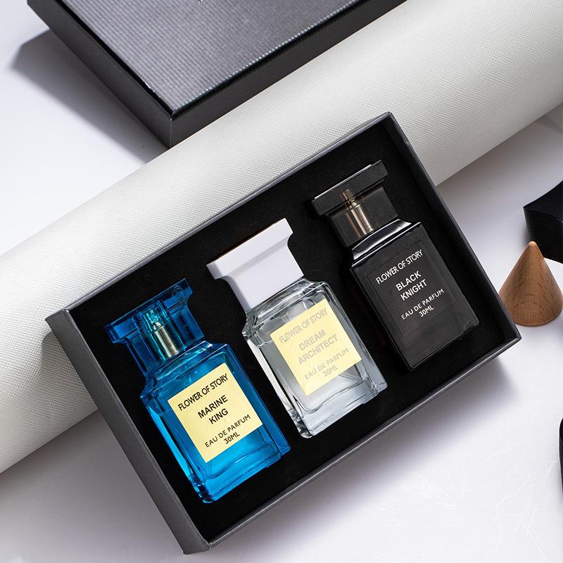 Mysterious Lady Eau de Perfume Three-piece Lasting Light Fragrance Fresh Gift Box