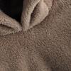 Women Cozy Fleece Pullover Hoodie Long Sleeve Plush Sweatshirt Warm Bear Ear Teddy Hooded
