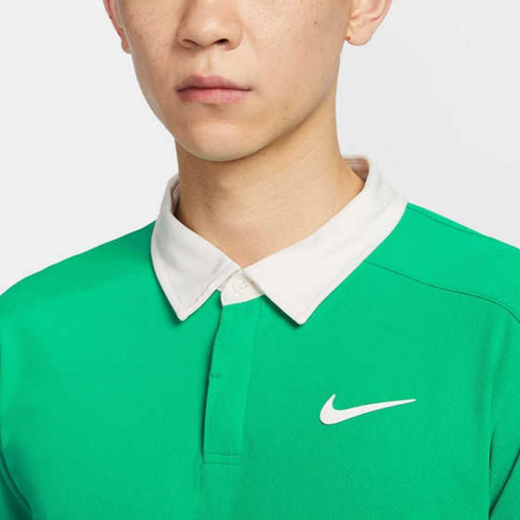 

Nike Tennis Polo Shirt Men Tops Green FZ6932-324 M