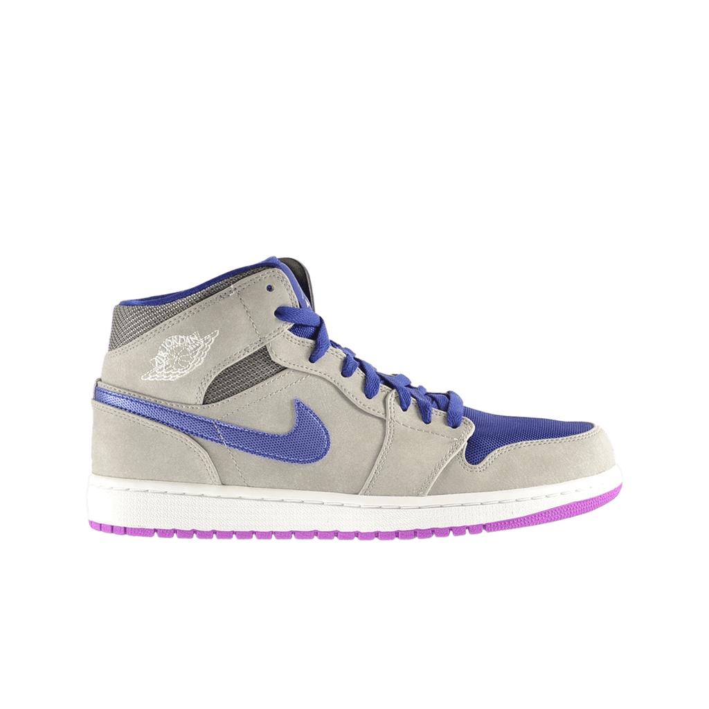Jordan 1 Mid Matte Silver Purple