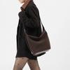 2024 New Original Niche Bucket Tote Bag for Women, Large Capacity, Maillard Style, Autumn/Winter Suede Crossbody Bag