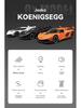Koenigsegg 1:24 Alloy Supercar Model: Large Children's Toy & Collectible