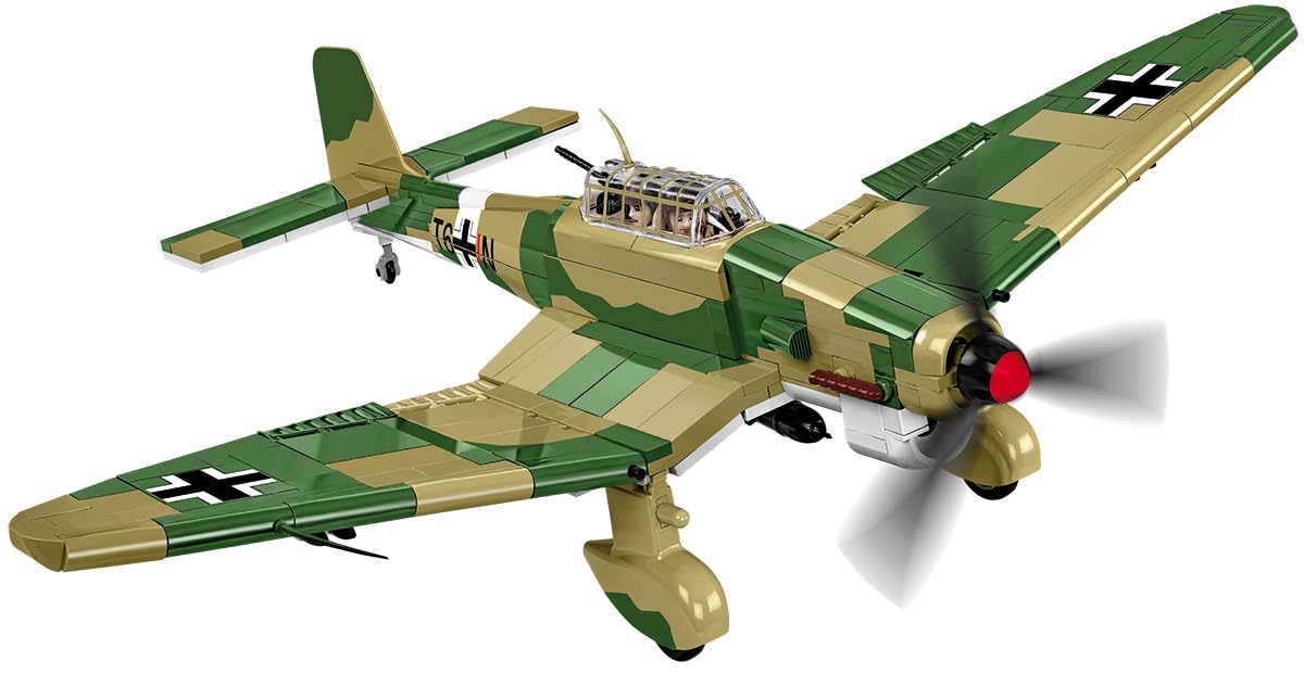 

Cobi Історична Колекція #5748 Junkers Ju-87 B-2 Stuka (німецька армія) Масштаб 1:32