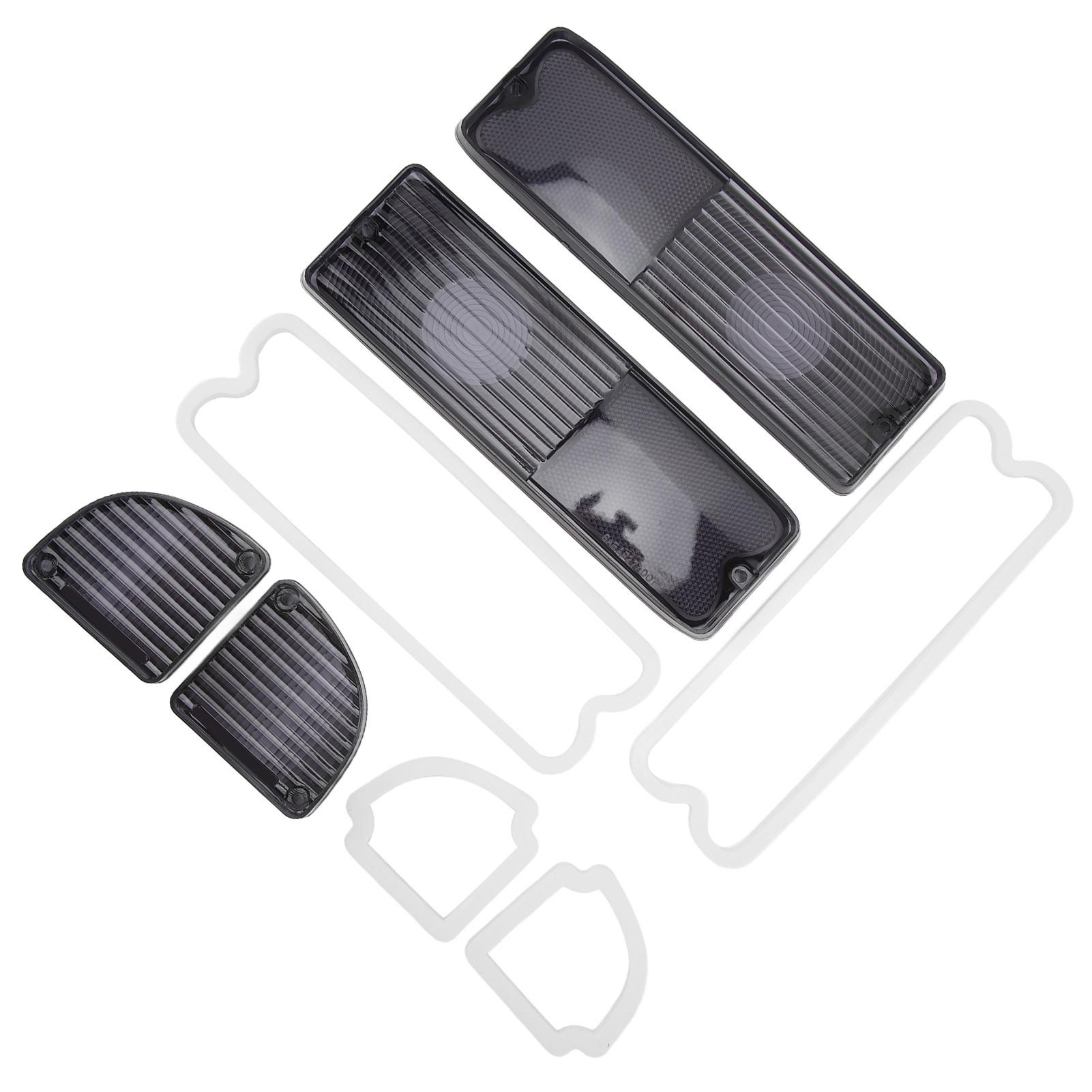 

Tail Light Mirror Lens Kit with Gaskets 110216 Rear Tail Reverse Lens Set Replacement For Chevy Pickup Truck 1967 to