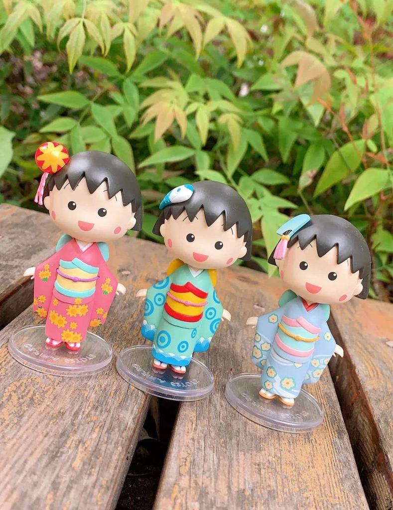 New Products In Stock Anime Meatballs Kimono Blind Box Girl'S Handmade Desktop Decoration A Holiday Surprise Gift For Fans