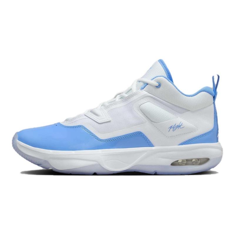Jordan Stay Loyal 3 men mid-top basketball shoes white blue FB1396-104 43