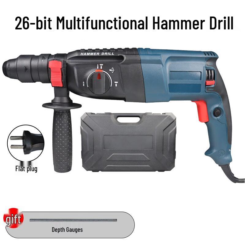 

Yipan 3-in-1 Corded Rotary Hammer Drill CN plug (adapter included)