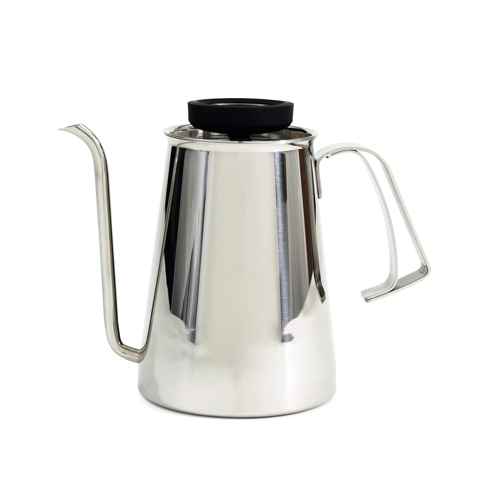 

Coffee Kettle Gloss Silver A kettle with a spout thickness and tip shape that are perfect for [Niigata/Tsubamesanjo] [Beasty Coffee] dripping.