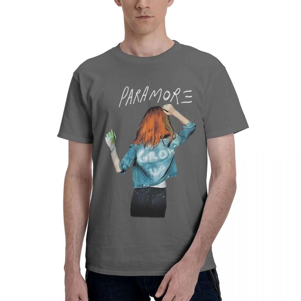 Paramore Hayley Williams Grow Up Concert 100 Cotton Casual Breathable Confortable Men Top New Gifts And TShirts Mens Shirt