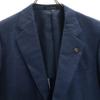 British American Striped Pattern suit Setup 96A6 Navy Men's Used