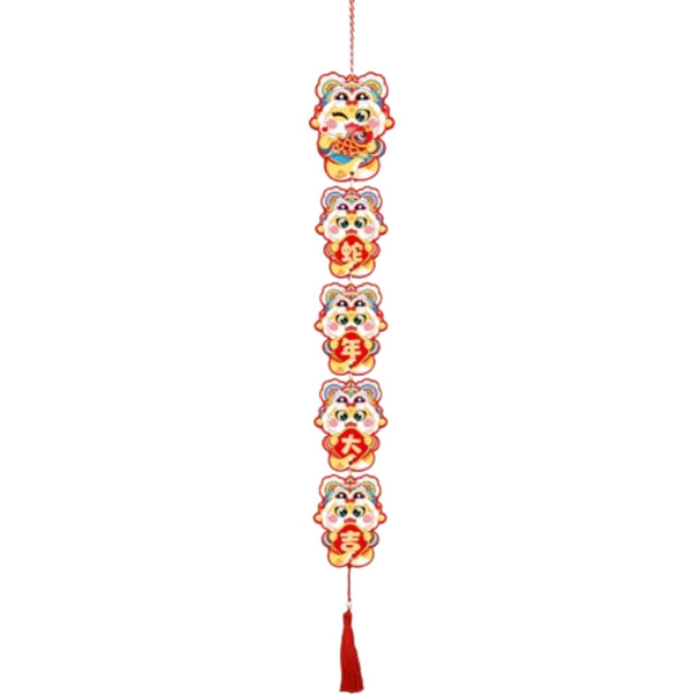 Blessing Chinese Snake Year Pendant Traditional Spring Festival Supplies  Home New Year Decor