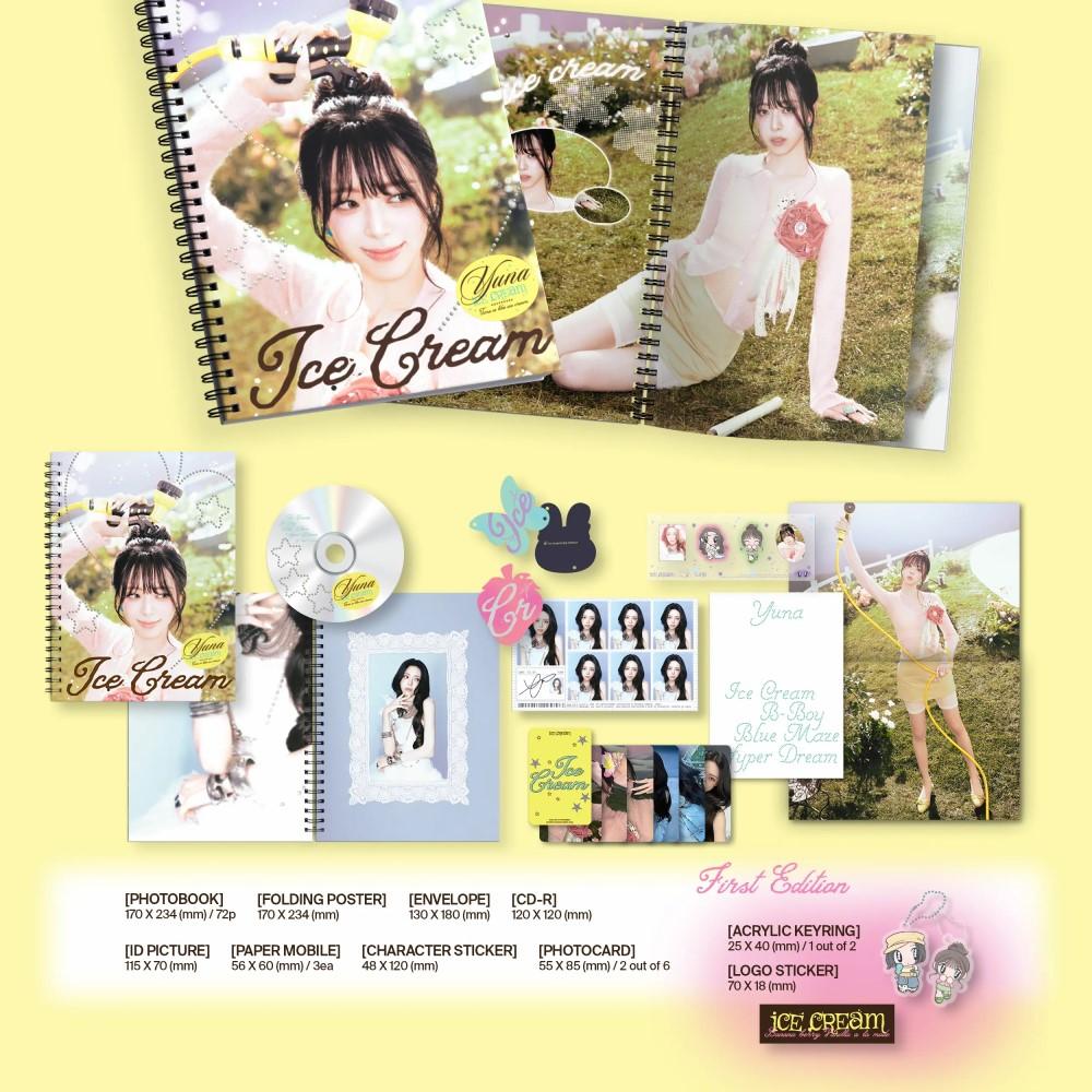 YUNA (ITZY) - [ICE CREAM] 1st Mini Album PHOTOBOOK