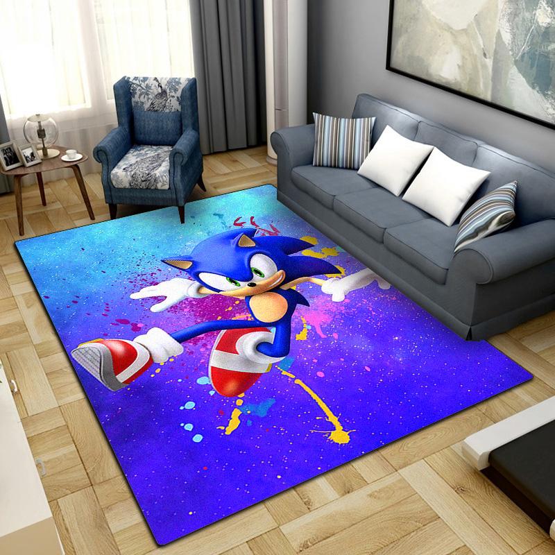 Super Sonic Rug for Home Decoration,Washable Non-slip Large Rug Floot Mat LXRa39 60x90cm