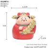 Fumede Joyful Lucky God of Wealth Resin Figurine