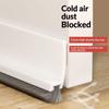 Strong Flexible TPE Material Door Bottom Seal Resistant To Wear & Tear 30/52mm for Long Service Quiet Home Environment