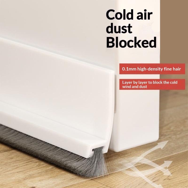 Strong Flexible TPE Material Door Bottom Seal Resistant To Wear & Tear 30/52mm for Long Service Quiet Home Environment