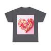 Pink Floral Heart T-Shirt