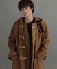Montgomery Long Original Duffle Coat With Wooden - Camel