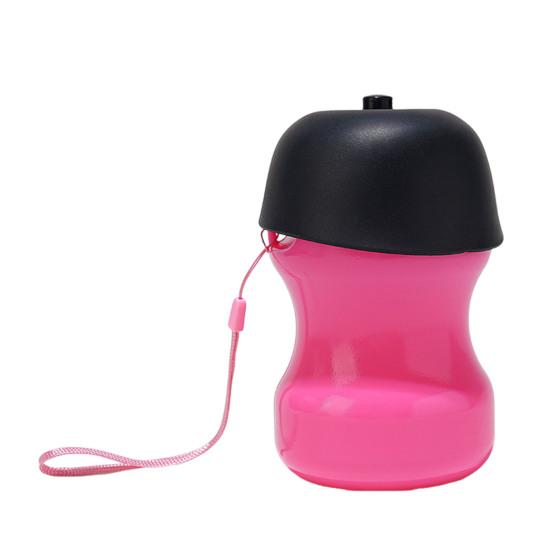 Kelímek na vodu pro domácí mazlíčky Nepropustné silikonové těsnění Přenosná skládací cestovní miska Snadno se čistí Miska pro pomalé krmení Láhev na vodu pro psy