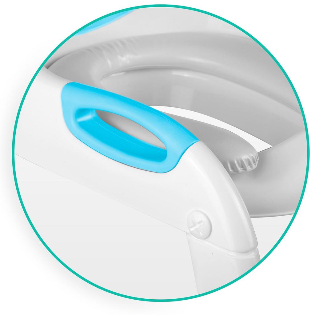 Ricokids 729200 Bear Toilet Seat Cover With Ladder, Blue