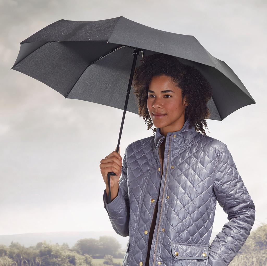 AmazonBasics Automatic Folding Umbrella One Size Octagonal Black