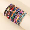 Handmade Adjustable Colorful Cotton-Linen Woven Bracelet