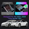 For Tesla Model 3 Y 2025 2025 2025 USB Shunt Hub 27W Fast Charging Docking Station Light Center Console 4 Hole Car Accessories