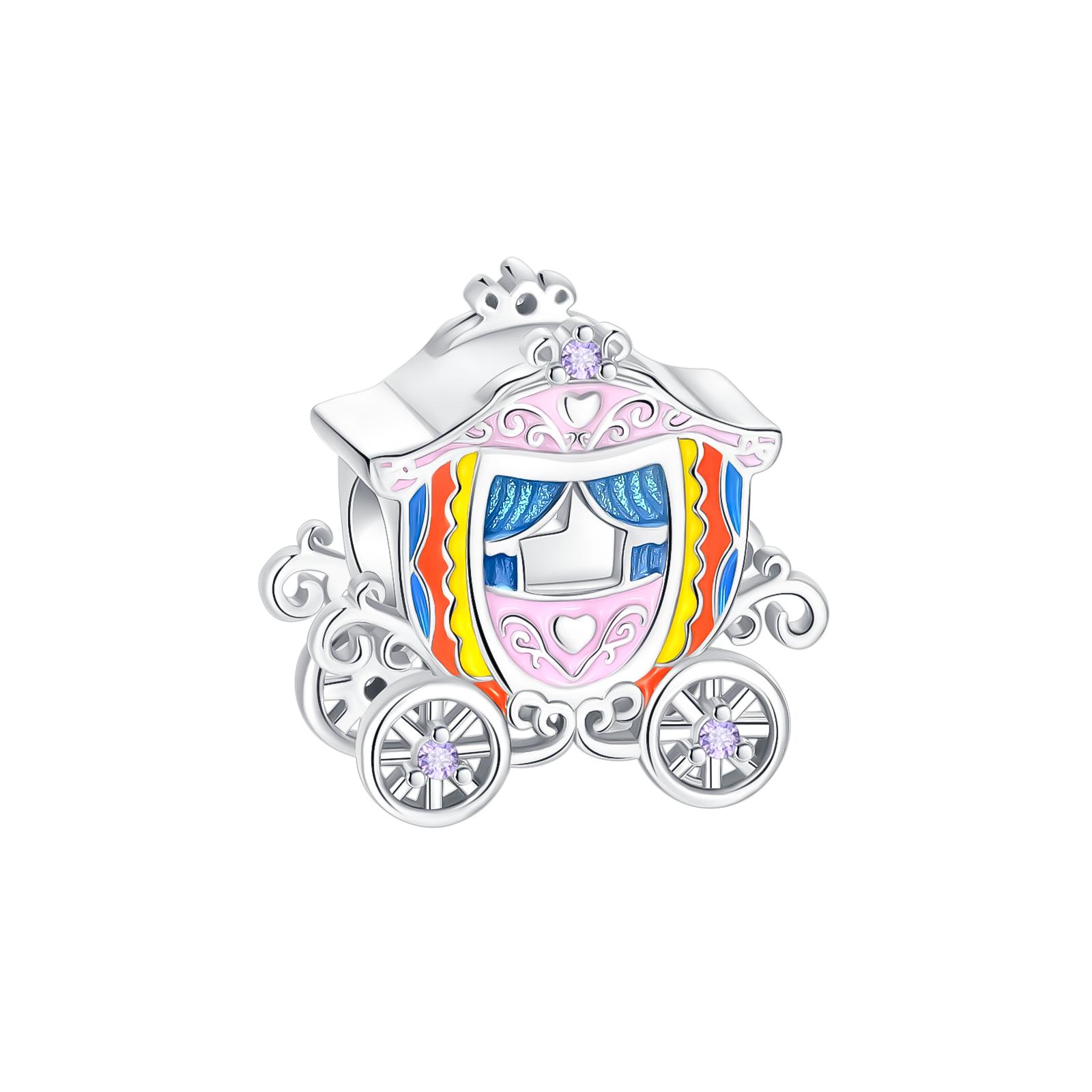 

Медные бусины в виде тыквенной кареты, подарок, шармы в виде кареты, запряженной лошадьми, подходят для оригинальной подвески, ювелирные изделия, макияж