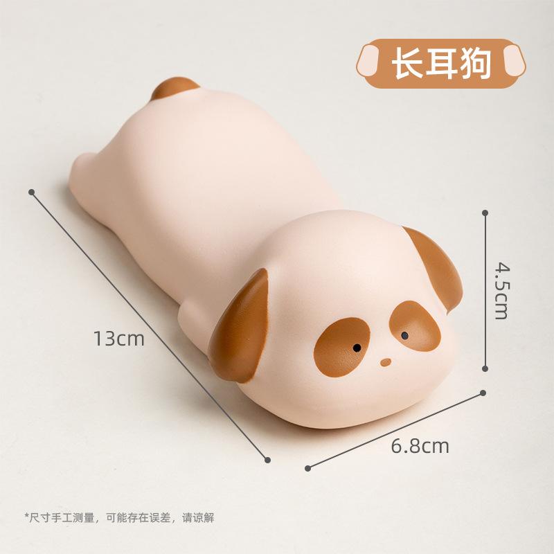 Sevimli Bilek Desteği Desteği Fare Dekompresyon Fareleri Pedi Bilek Pedleri Masa Ergonomik Kawaii Ofis Malzemeleri Yavaş Yükselen Oyuncak