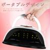 LEN Studio Gel Curing Light LED UV Nail 168W Nail Dryer with Automatic Painless Low Heat LCD Compatible with All Gels Light, Sensor, 4-Stage Timer,