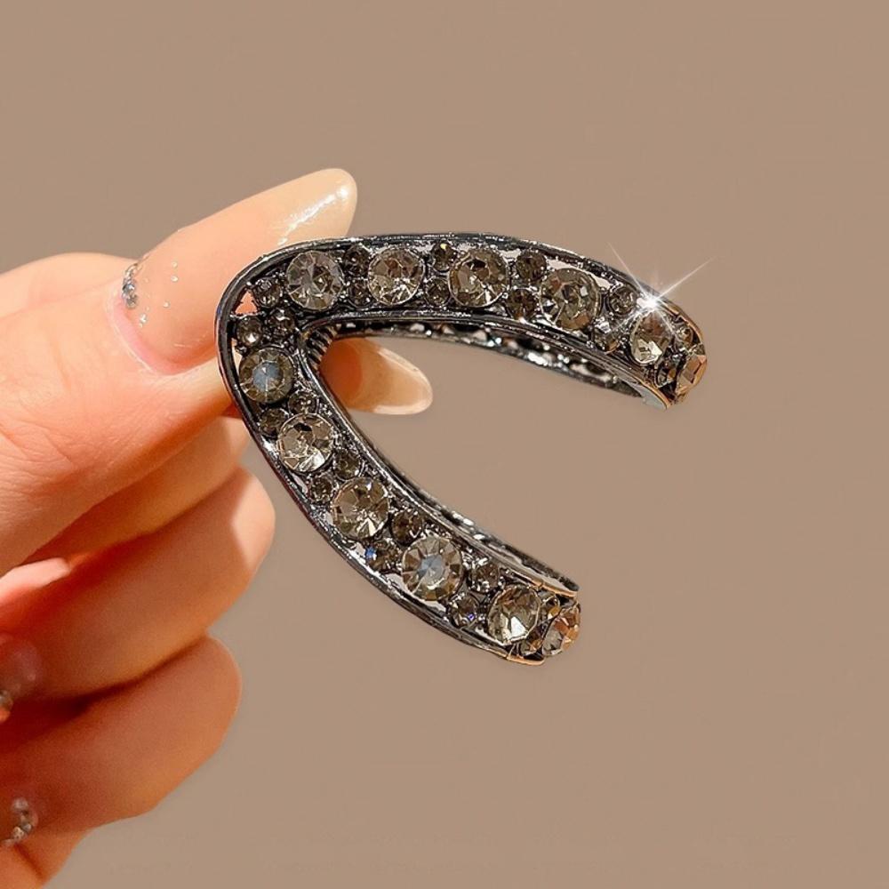Hollow Geometric Hair Clips Metal Hair Claw Cross Hair Clips Fashion Hair Crab Women Girls Hair Accessories