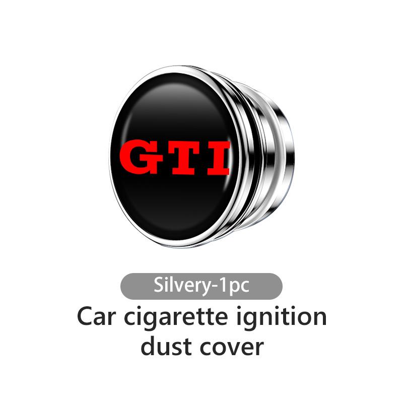 CUP1 Car Cigarette Lighter Cover DustProof Decoration Cap For Volkswagen VW Beetle CC B5 B6 B7 EOS GTI MK2 MK4 MK5 MK6 Phaeton