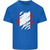 Torn Peru Flag Peruvian Day Football Unisexs Light Cotton TShirt