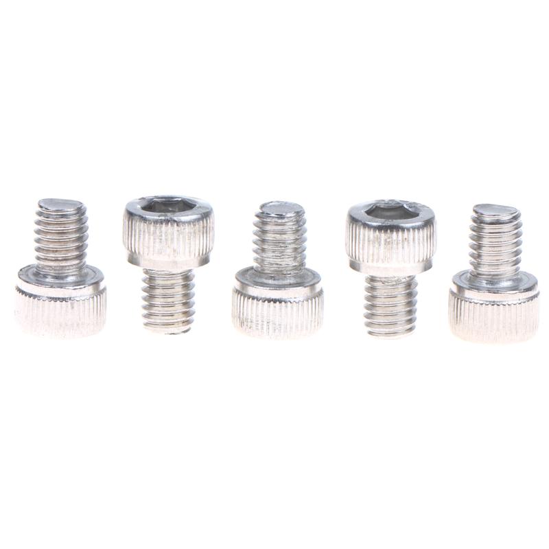 Allen Head Bolt 10pcs DIN912 M6*8 304 Stainless Steel Rust Resistant Hex Cap Screw for Metal Working Projects