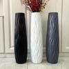 Faux Ceramic Vases 22.83" Tall Floor Vases Large Flower Vases Decorative Vases for Modern Home Decors Living Room Office