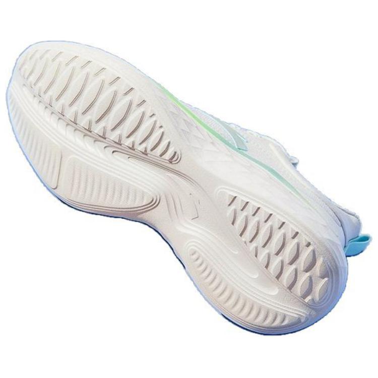 New Anta Cushioning Abrasion Resistant Breathable Low Top Running Shoes Women's Ivory White 922425510-1