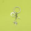 DIY Creative Metal Star Moon Pendant Keychain and Bag Decoration