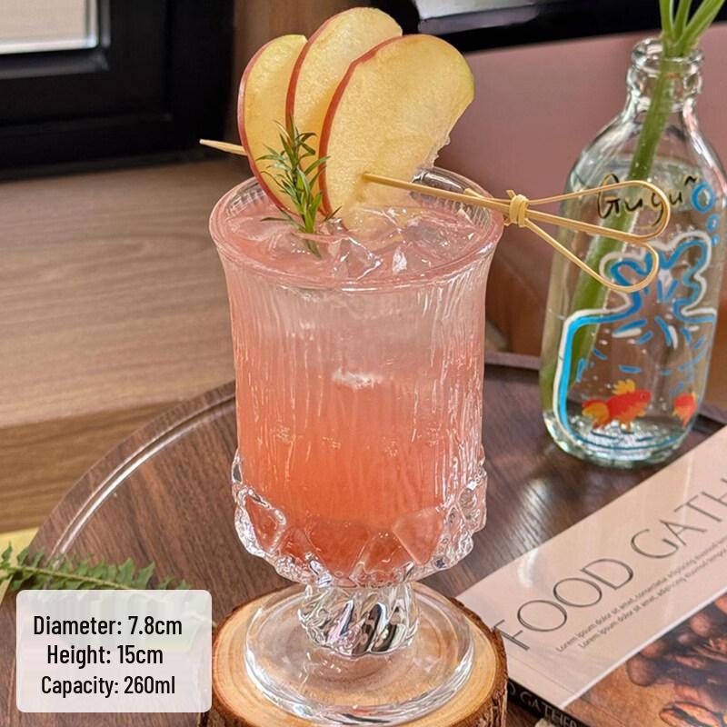 ZISIZ Handmade Glass Juice Cup