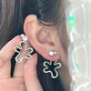Fashion light luxury high-end stud earrings small fresh flower series earrings sweet and exquisite niche versatile daily earrings