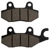 Daytona Hyper Pads Motorcycle Brake Pads for NSR50 Ninja Serial 20120 (Semi-Metallic) (1993-1999), 250/ABS (2013-2017), Z250/ABS (2013-2017), Etc.,