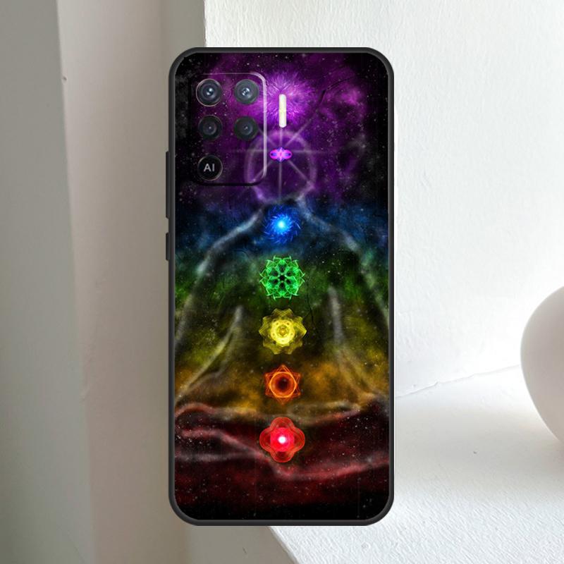 Mandala Chakra Yoga Für OPPO A74 A54 A94 A17 A57 A15 A16 A76 A96 A18 A38 A58 A78 A98 A40 A60 A80 A5 A6 Pro Hülle