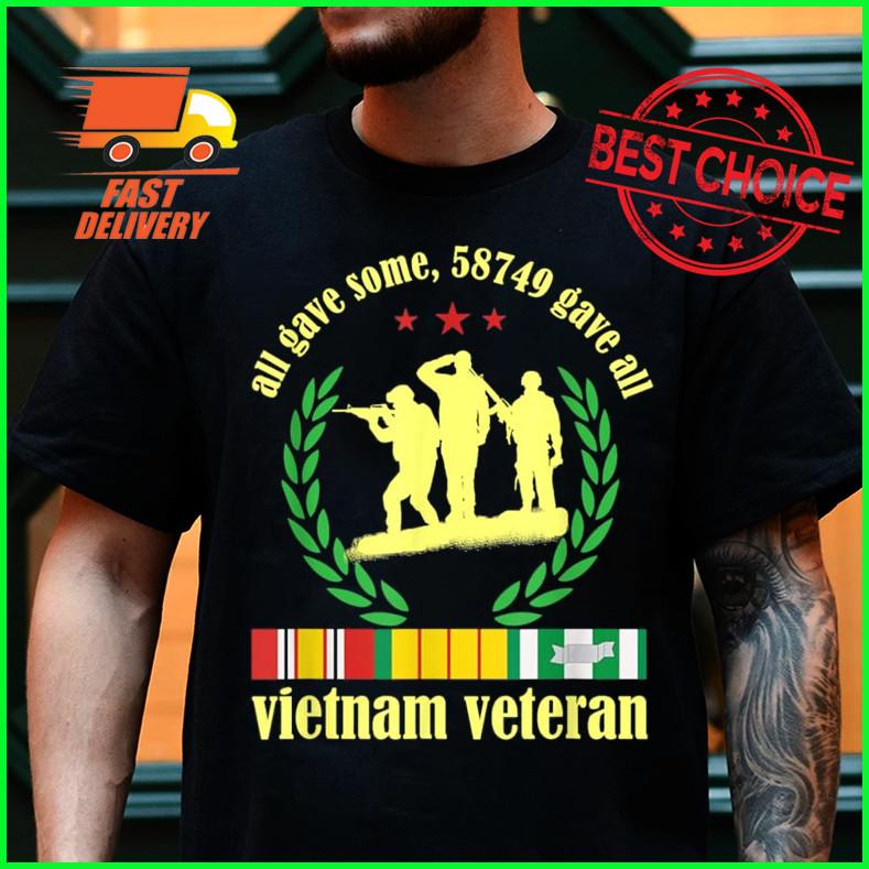 All Gave some Gave All Vietnam Veteran T-Shirt Unisex T-Shirt XXXXL