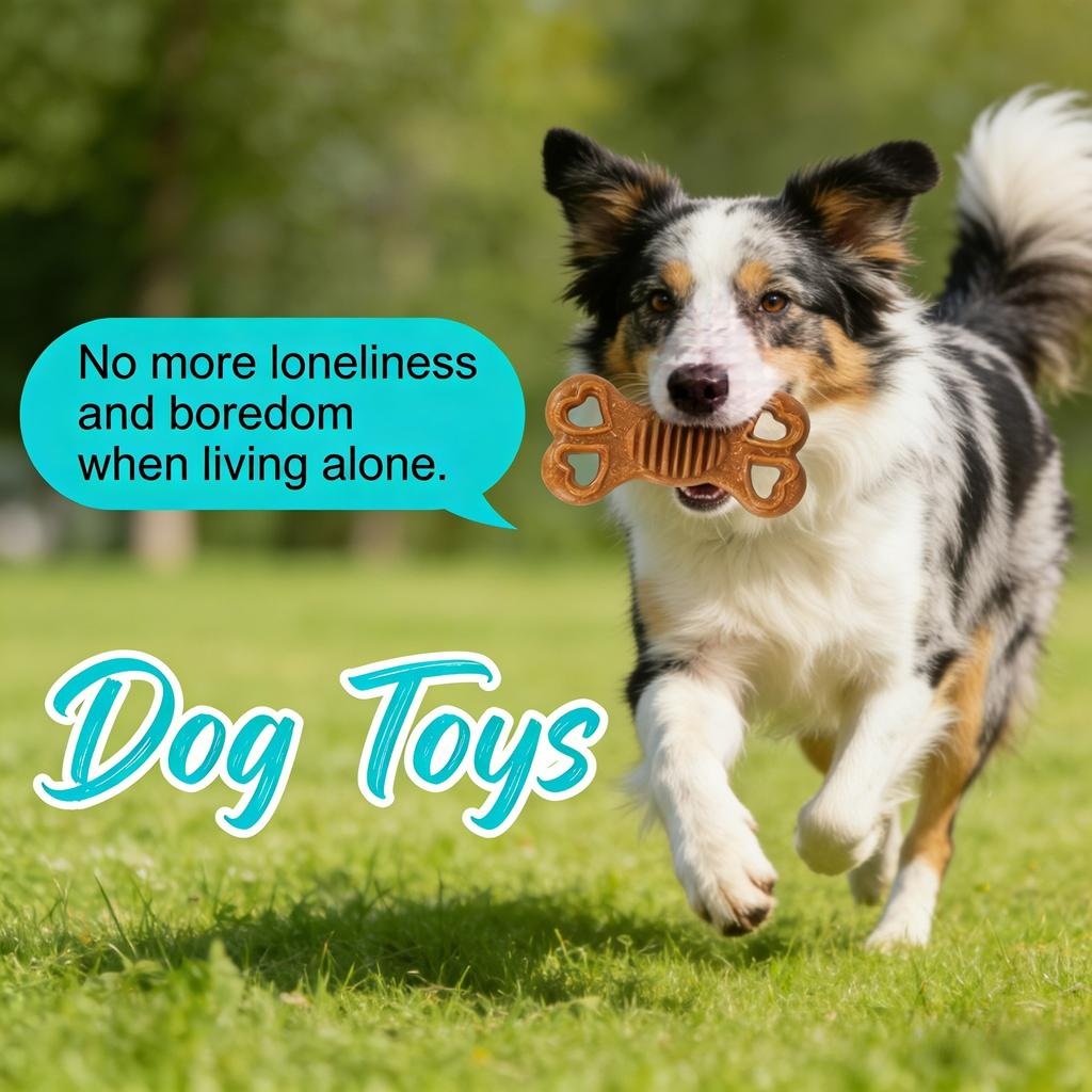 Indestructible Dog Bone Toy, Durable Textured Chew Toy Perfect for Aggressive Chewers, Suitable for Puppies