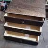 1Pcs Solid Wood Storage Desk Box Retro Drawer Type Desktop Organizer Office Desktop Jewelry Cosmetic Organizer