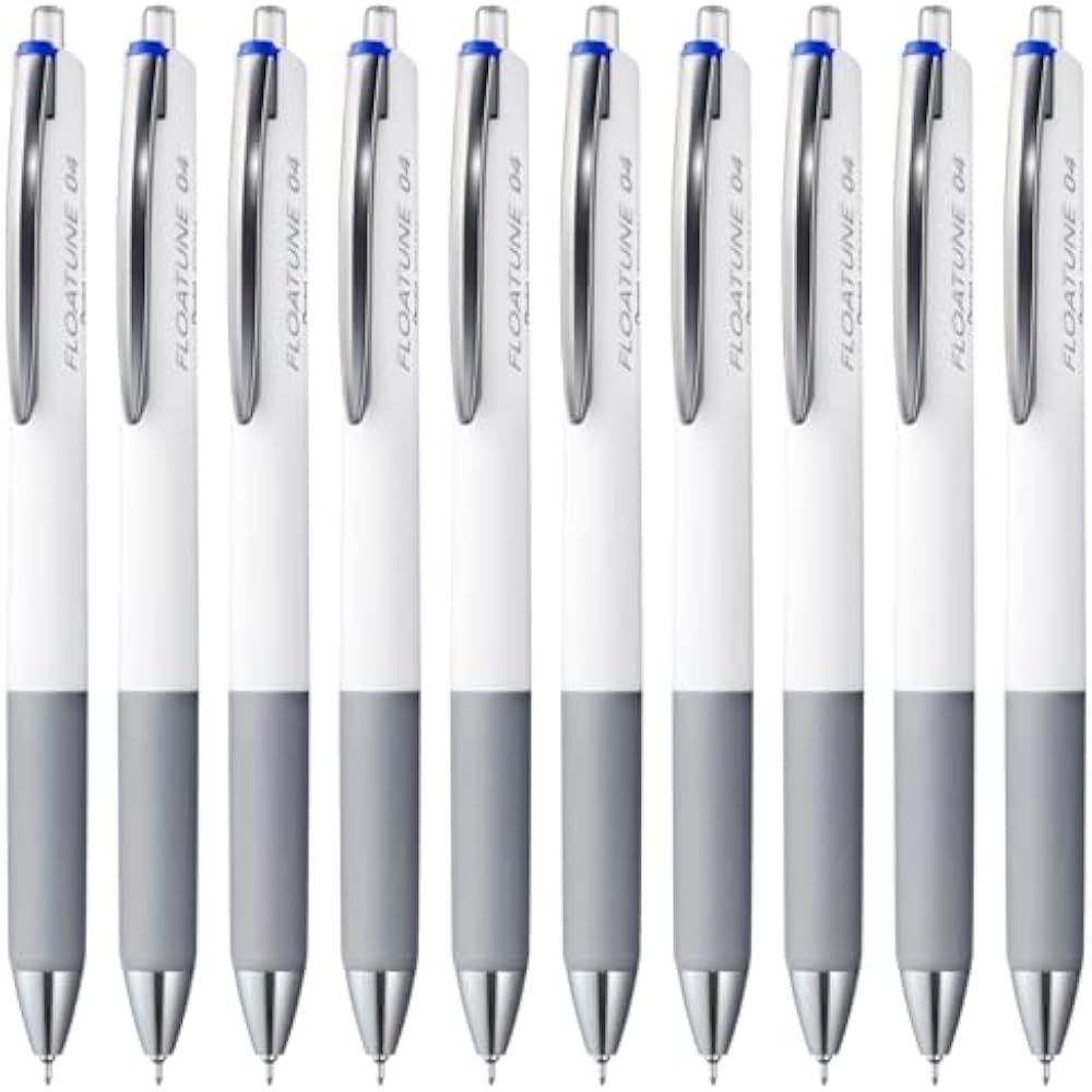 Pentel BZN204-C Oil-based Ballpoint Pen, Flow Tune, 0.4mm, Blue